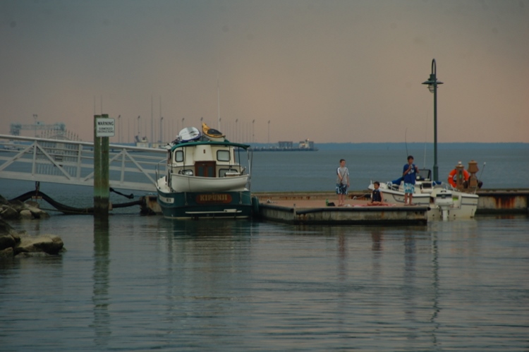 small fishing boats